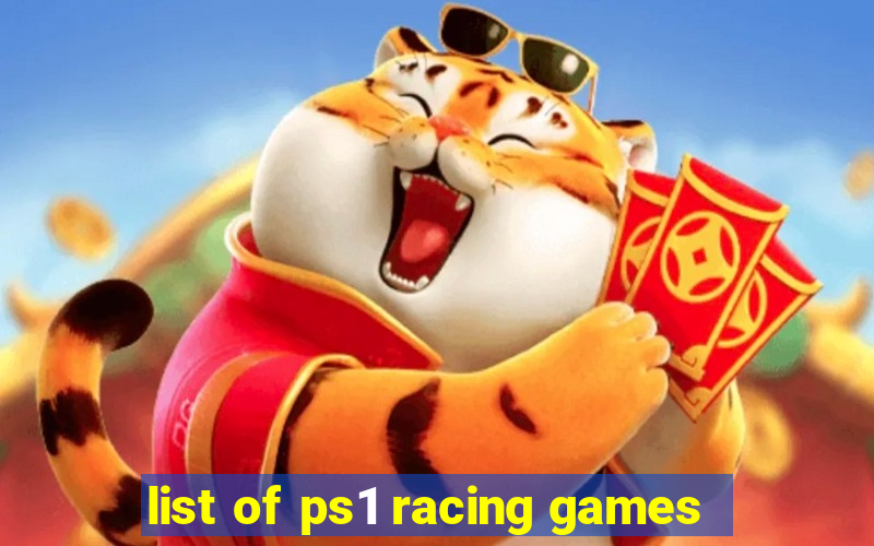 list of ps1 racing games